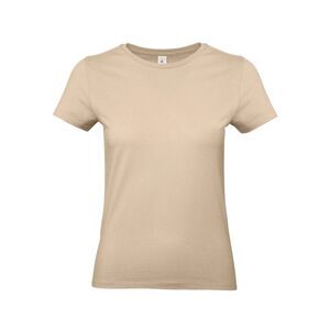 B&C Womens/Ladies E190 T-Shirt / Sand
